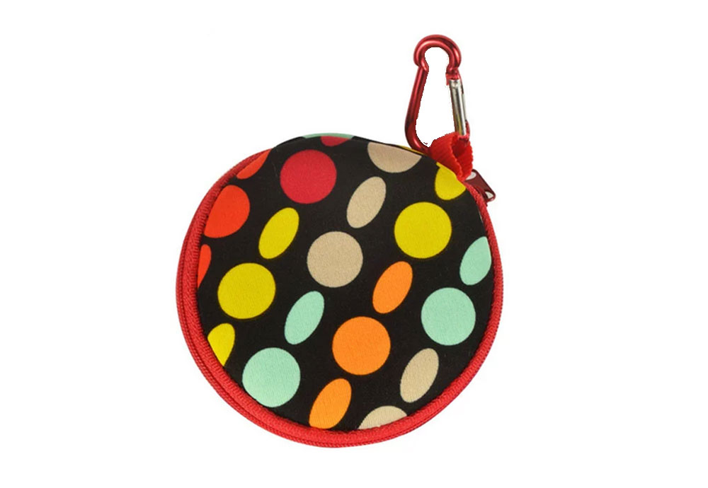 Promotional Neoprene Mini Coin Case,Sublimated Coin Purse