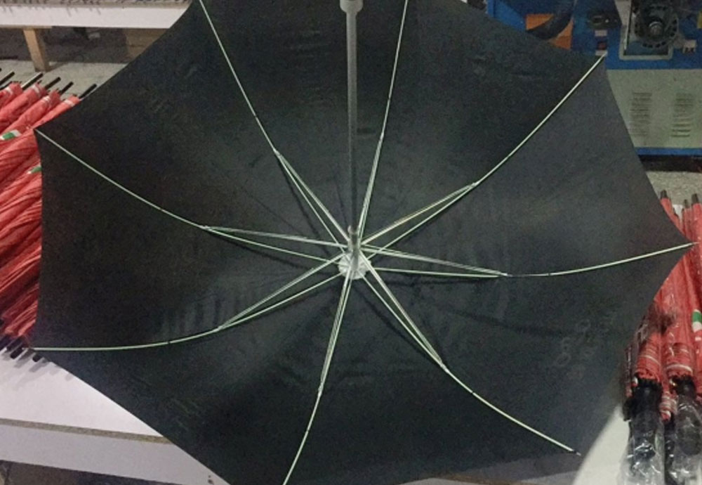 Wholesale Aluminum Alloy Rods Umbrella Metal Ribs Promotional Golf Umbrella with Logo Printing