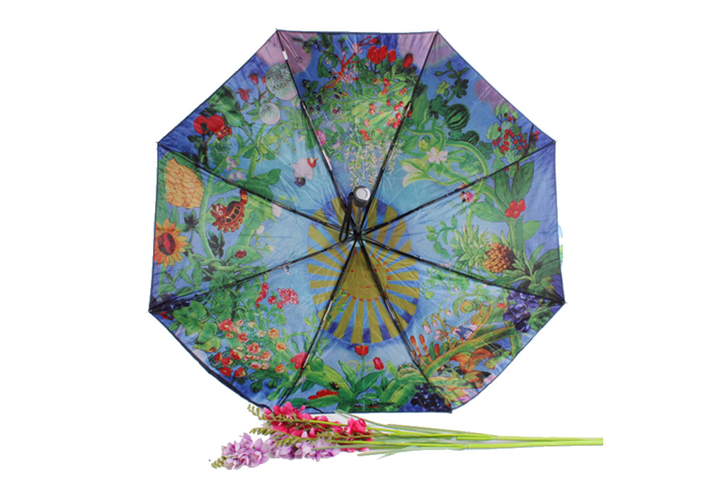 Customized Design Digital Printed Sun Umbrella