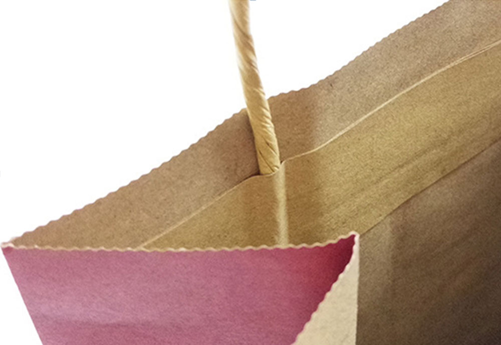 Recycle twisted Handle Paper Bags