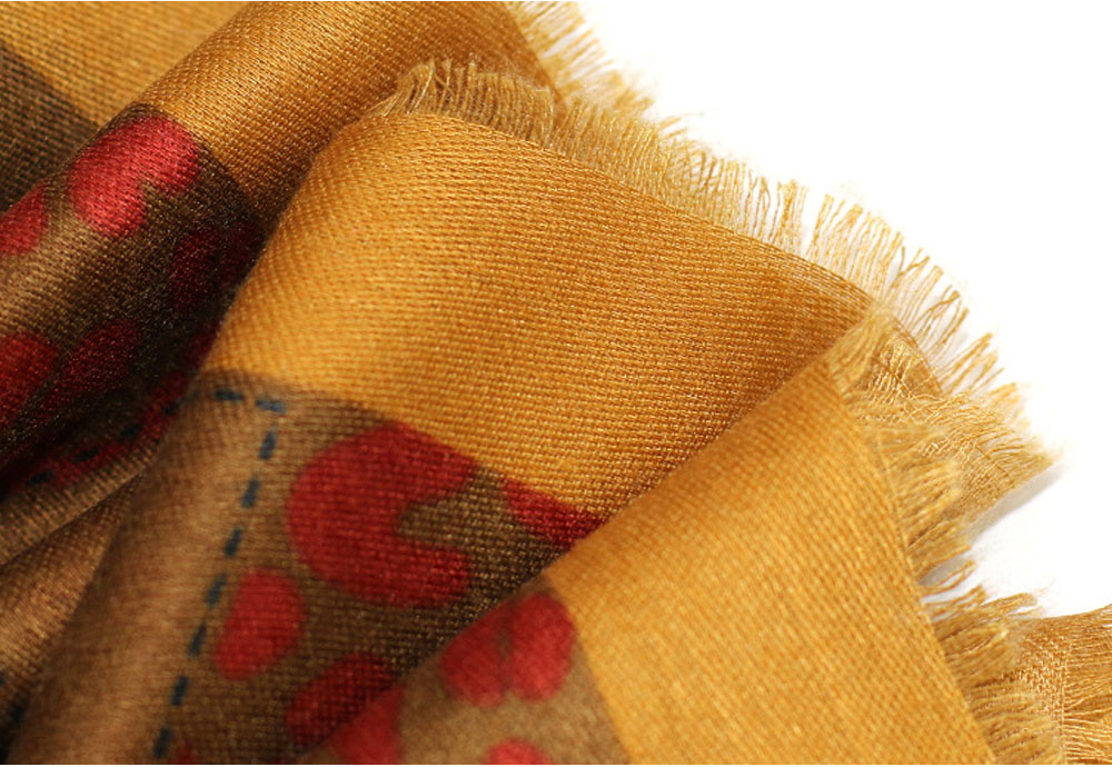 Autumn and Winter Thick National Style Warm Scarf