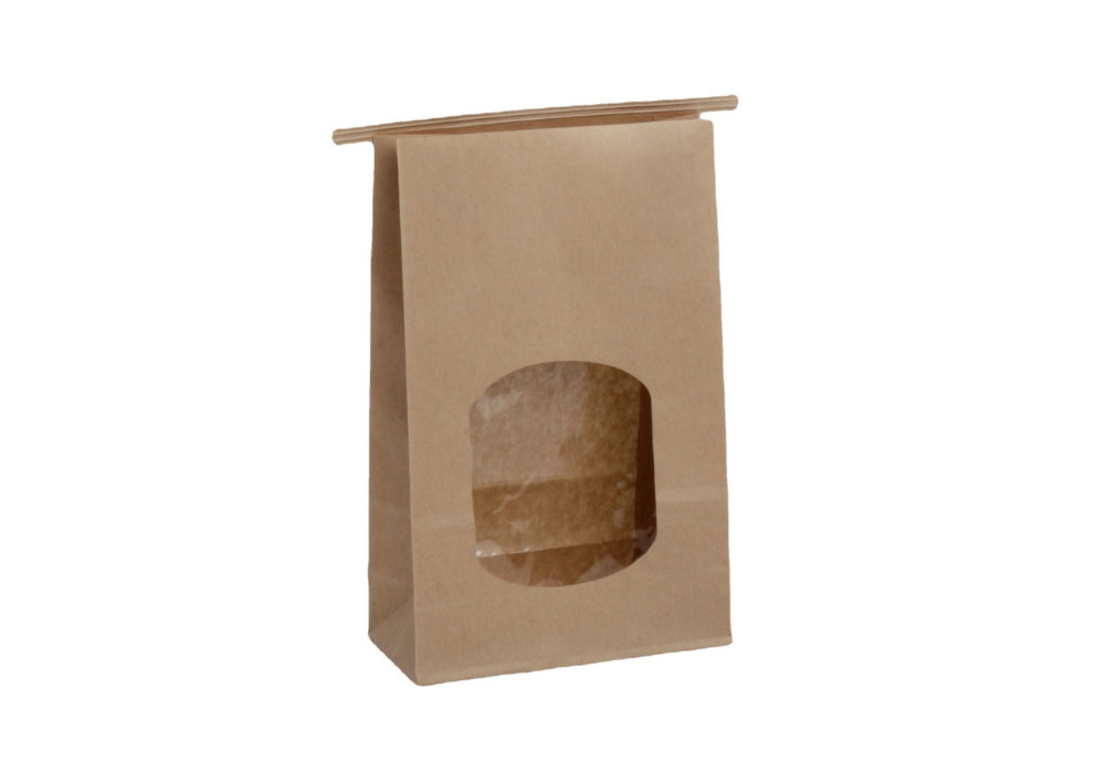 Food Grade Take Away Kraft Paper  Bag