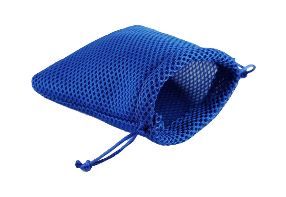 Customized Polyester Mesh Drawstring Pouch