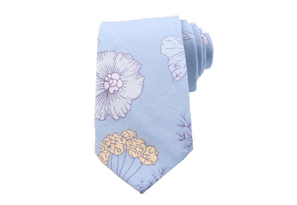 Customized Design Printed Cotton Neck Ties