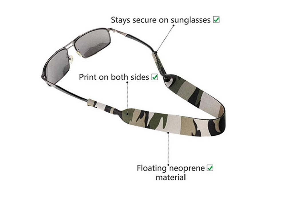 Neoprene Durable Floating Sunglasses Sport Strap