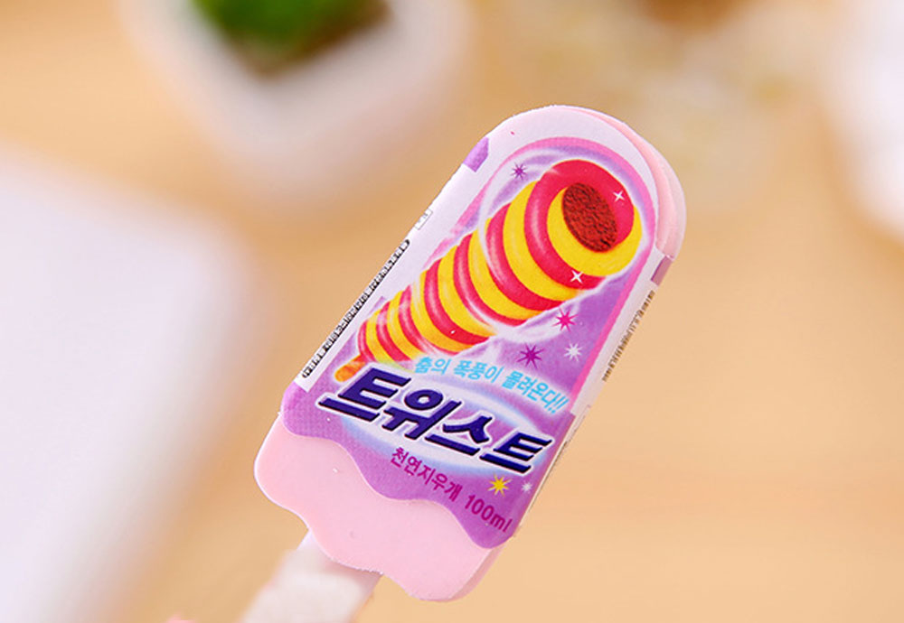 Summer Ice Cream Shape  Eraser