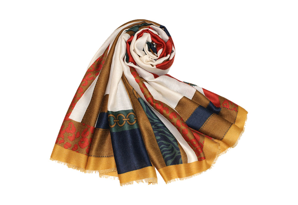 Autumn and Winter Thick National Style Warm Scarf