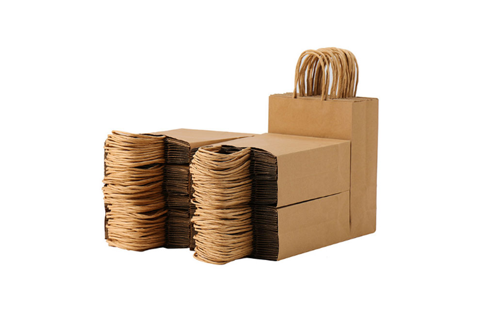Recycled Twisted Handle Paper Bags 